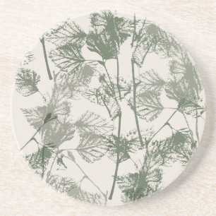 Botanical Pressed Leaves Coaster