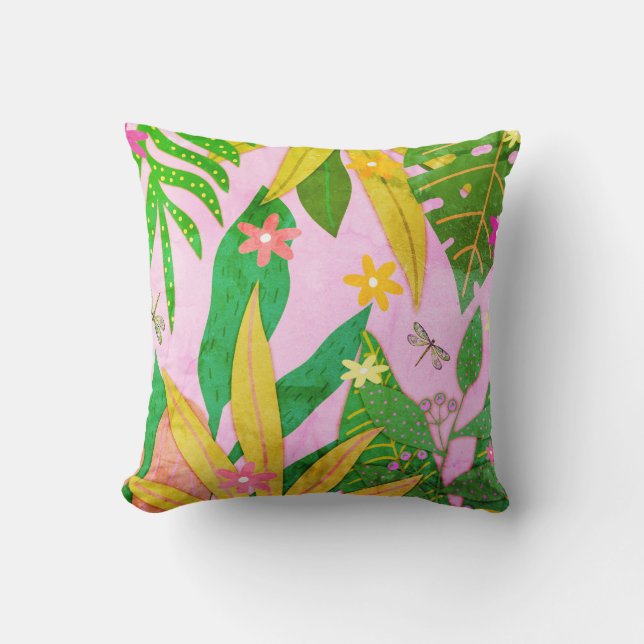 Botanical Print #10 Cushion (Front)