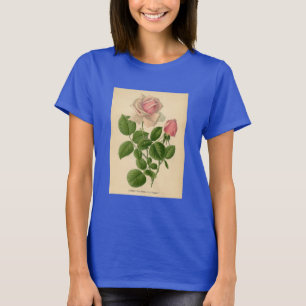 Botanical Print - Tea Rose T-Shirt