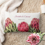 Botanical Proteas Floral Couple's Kneeling Pillow<br><div class="desc">Botanical Proteas Floral Bridal Couple's Wedding Ceremony Kneeling Pillow.</div>