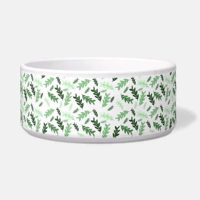 Botanical, Rustic Green Leaves (Front)