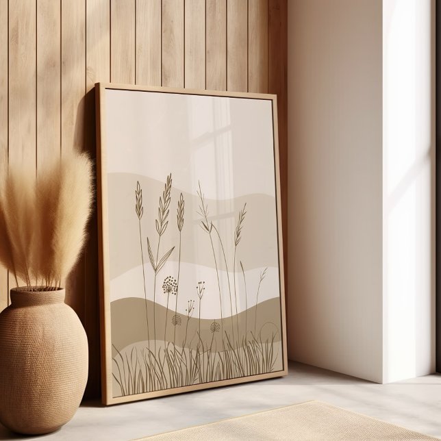 Botanical Scenery Boho  Poster (Creator Uploaded)