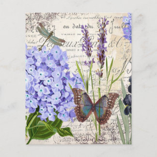Botanical scrapbook paper
