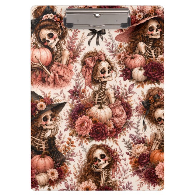 Botanical Skeleton  Clipboard (Front)