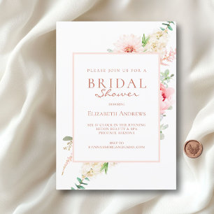 Botanical Spring Bridal Shower Invitation