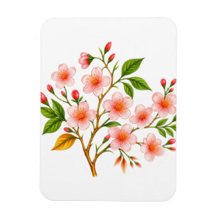 Botanical Spring Design Magnet
