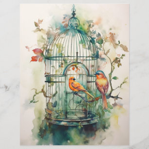 Botanical Symphony Scrapbook Paper