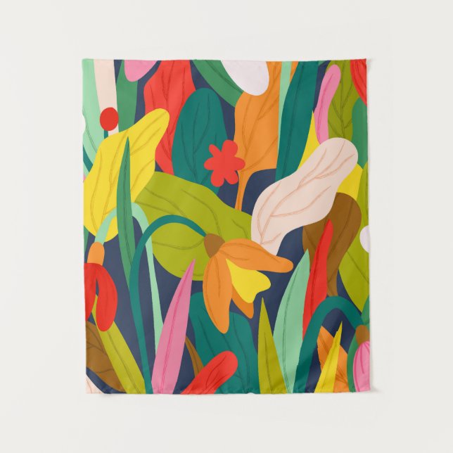 Botanical Symphony Tapestry (Front)