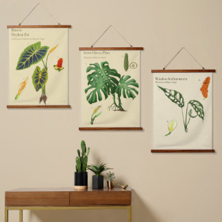 Botanical Tapestries - Monstera Set