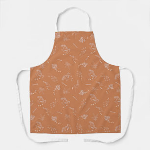 Botanical Terracotta Apron