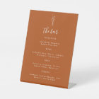 Botanical Terracotta Wedding Bar Signature Drink