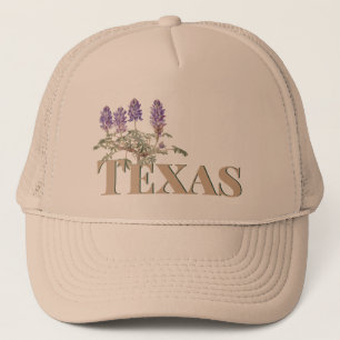 Botanical Texas Bluebonnet 2  Trucker Hat