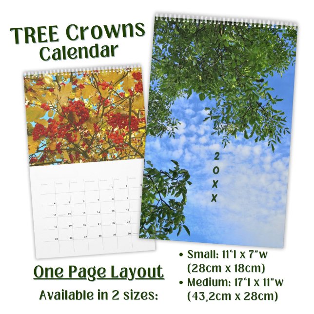 Botanical Tree Crown Photography  Calendar (Creator Uploaded)