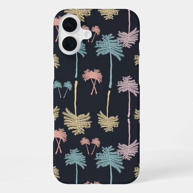 Botanical Trees in Confetti iPhone Case (Back)