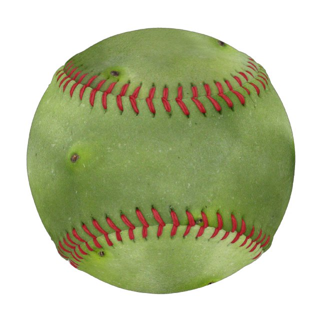 Botanical Tropical Green Cactus Photo Baseball (Back)