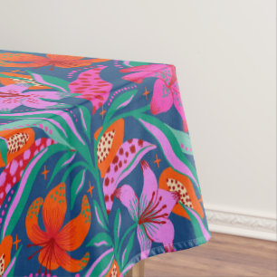 Botanical Vibrant Garden Tablecloth