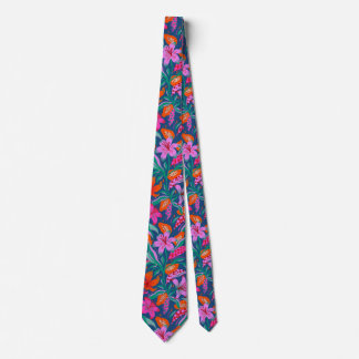 Botanical Vibrant Garden Tie