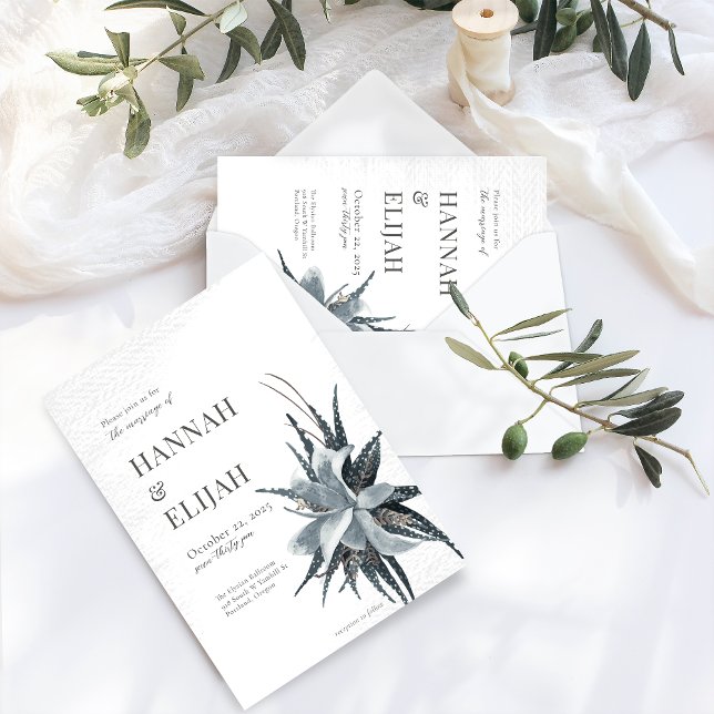 Botanical Vintage Floral  Invitation (Creator Uploaded)