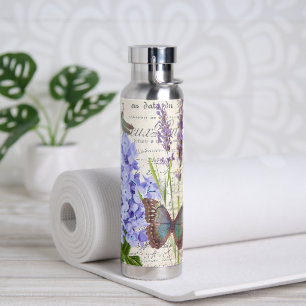 Botanical  water bottle