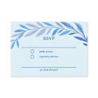 Botanical Watercolor CUSTOM Bar Bat Mitzvah RSVP