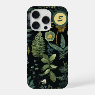 Botanical Watercolor Floral  iPhone 15 Pro Case