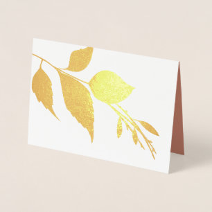Botanical Wedding Thank You Card