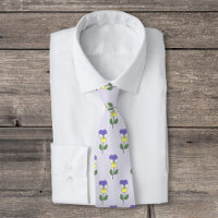 Botanical Wild Pansy Pastel Flower