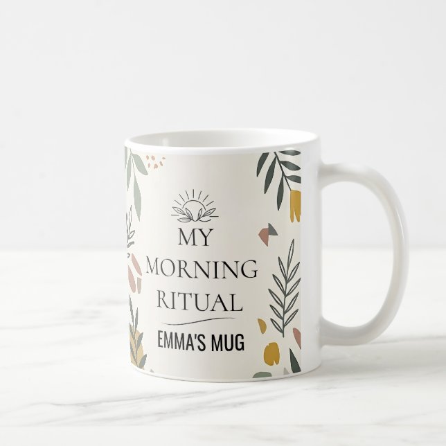 Botanical Wildflower Full Wrap Coffee  Mug (Right)