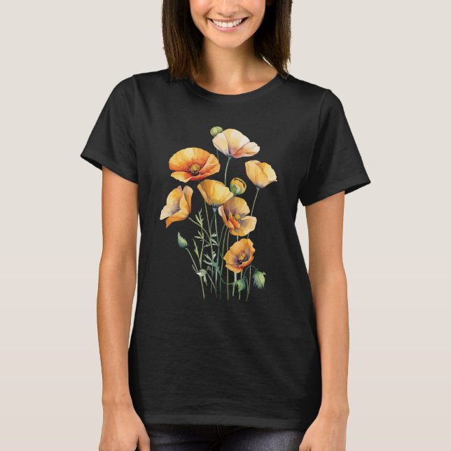 Botanical Wildflower T-Shirt (Front)