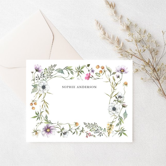 Botanical Wildflowers | Elegant Card (Creator Uploaded)