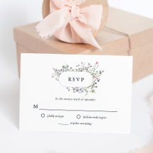 Botanical Wildflowers | Elegant Wedding