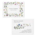 Botanical Wildflowers | Girly and Elegant