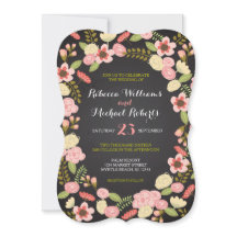 Botanical Wreath Invitation