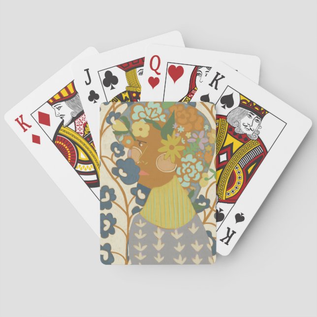 Botany Beauty Playing Cards (Back)