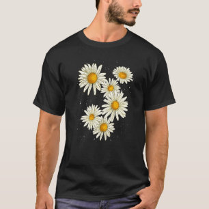 Botany Gardener Flower Blossom Nature Plant Daisy  T-Shirt