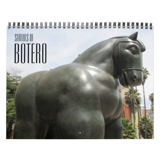 botero 2027 calendar (Cover)