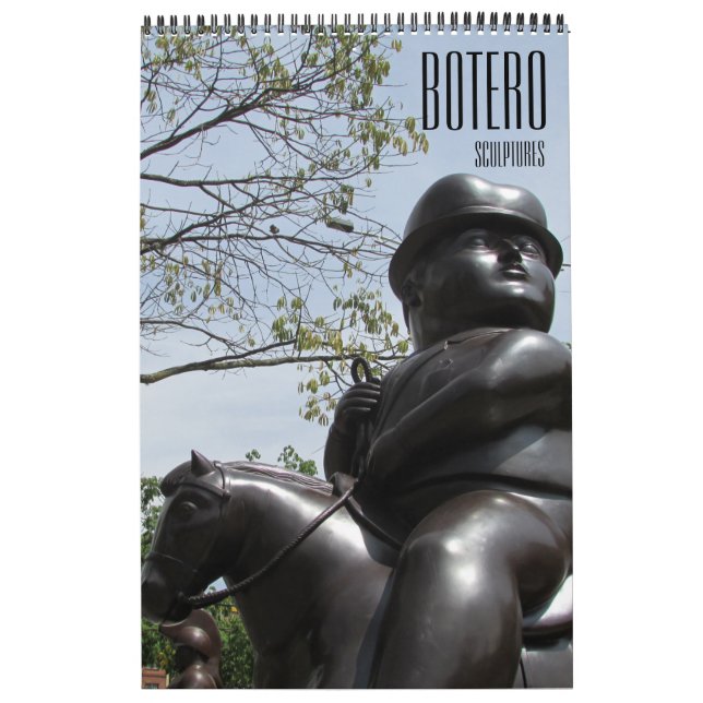 botero sculptures 2026 calendar (Cover)