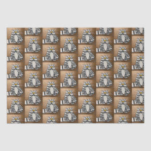 Botero's Cat Tissue Paper