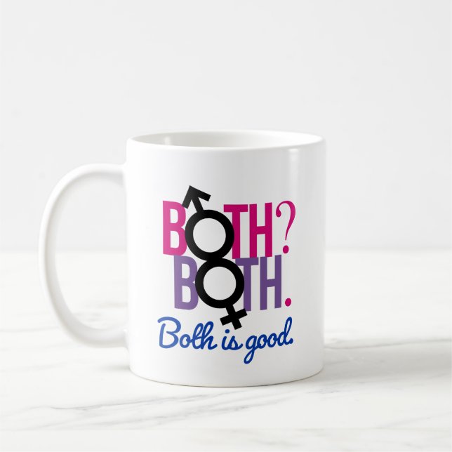 Both. Both? Both is good Coffee Mug (Left)