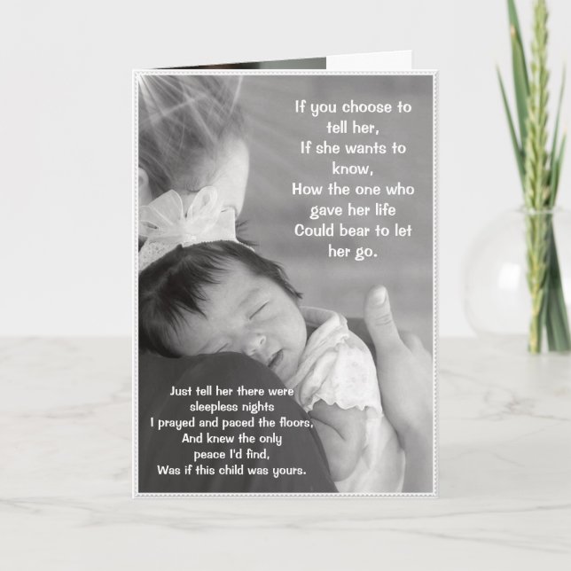 Both Mother's Love (Adoptive and Birthmom) Card (Front)