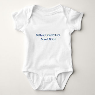 Both my parents are Great Moms Baby Bodysuit