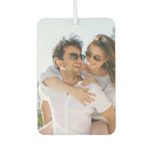 Both Sides Custom Photo Add Your Own Automobile Car Air Freshener