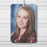 Both Sides Same Custom Photo Car Air Freshener<br><div class="desc">Upload a photo, and easily create your personalised car air freshener. You can TRANSFER this DESIGN on other Zazzle products and adjust it to fit most of the Zazzle items. Standard Studio designs are made in high-resolution vector graphics for a professional print. Thank you for choosing our designs and stopping...</div>