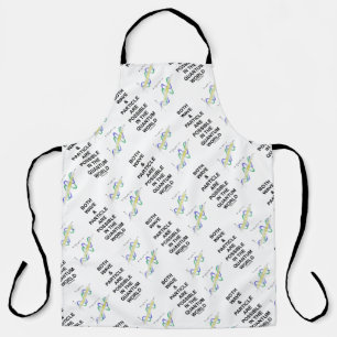 Both Wave & Particle Are Possible In Quantum World Apron