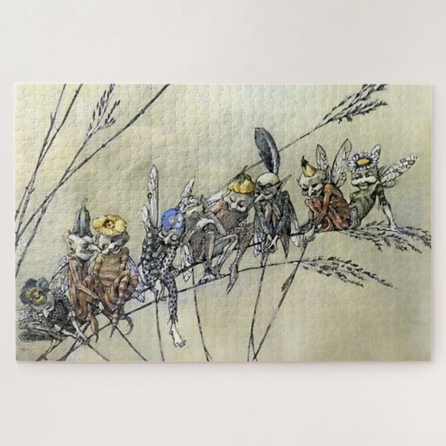 “Bother the Gnat” by A Duncan Carse Jigsaw Puzzle (Horizontal)