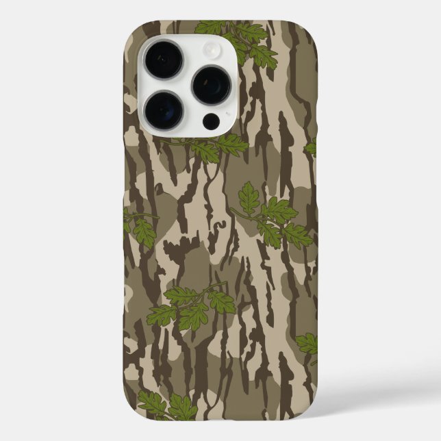 Botom lands camo oak tree leaf pattern Case-Mate iPhone case (Back)