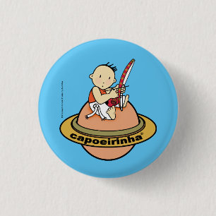 Boton Capoeirinha! 3 Cm Round Badge