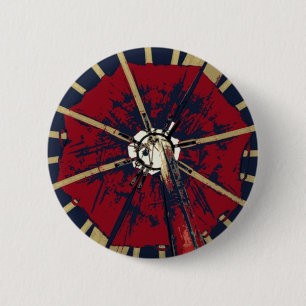 Boton: Tent 6 Cm Round Badge