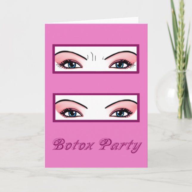 Botox Party Invites (Front)