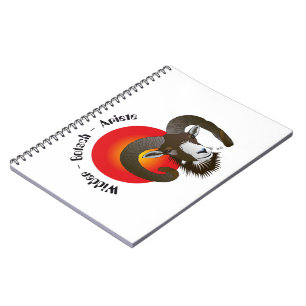 Botsch 21 mars fin 20 avrigl Notizheft Spiral Notebook